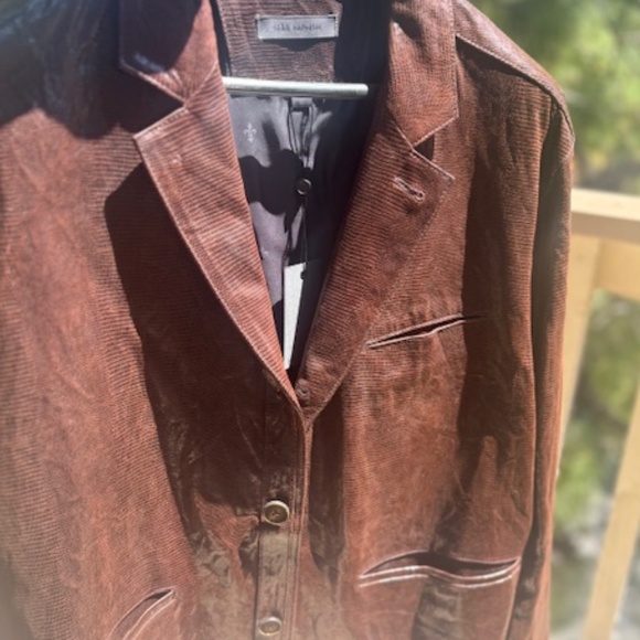 John Varvatos Leather Jacket
